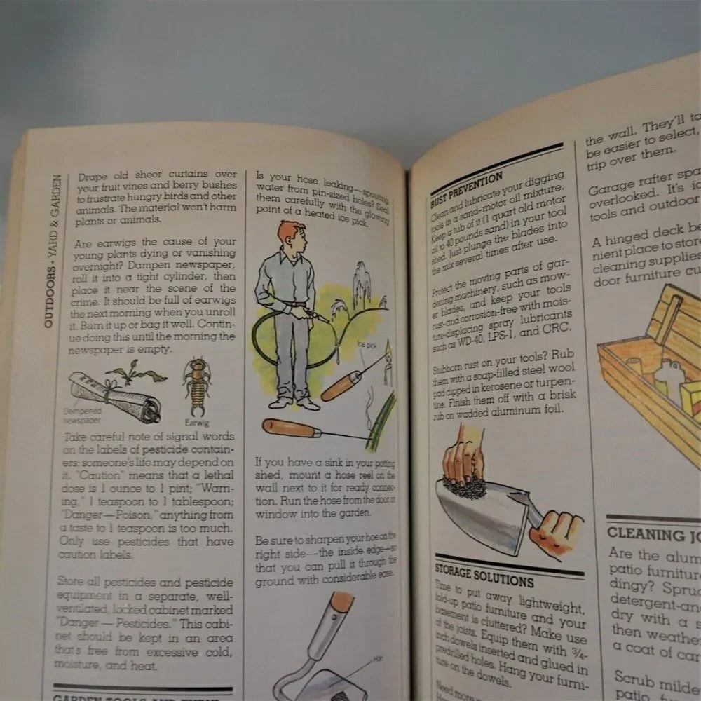 Household Hints and Handy Tips by Reader's Digest Editors 1988 Hardcover